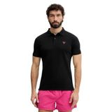 Guess Piquet Erkek Regular Fit Polo T-Shirt F6GP03K9WF1, Siyah, M