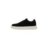 Guess Plaza Erkek Deri Sneaker FMFPLASUE12, Siyah, 43
