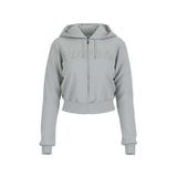 GUESS Primula Kadın Aktif Sweatshirt,Yeşil L