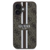 Guess Printed 4G Şerit Logolu iPhone 16 Plus Magsafe Uyumlu Kılıf