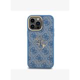 Guess PU Deri 4G Metal Logo Standlı iPhone 13 Pro Max Kılıf