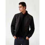 Guess Quilted Erkek Siyah Scuba Ceket M4YL37WG9U2-JBLK