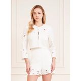 Guess Rahat Kırık Beyaz Kadın Ceket 4GGL047078A-G1CR - 38