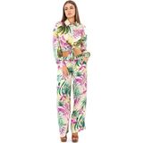 Guess Regular Fit Düz Çok Renkli Kadın Gömlek New Ls Bowed Jun Shı - Recy Poly Br - XL
