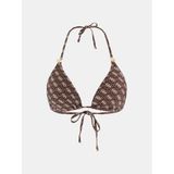 Guess Rem 4G Logolu Üçgen Bikini Üstü E6GJ48KCBJ0 Bayan BİKİNİ ÜSTÜ E6GJ48 KCBJ0 PMLZ