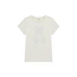 Guess Romy Kadın Aktif Regular Fit T-Shirt V6GI12K3325, Beyaz, M