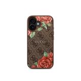 Guess Rose Desenli iPhone 16 Magsafe Uyumlu Kılıf
