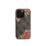 Guess Rose Desenli iPhone 16 Pro Max Magsafe Uyumlu Kılıf