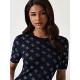 Guess ROSIE 4G T-shirt, S, W5GR20Z3D60-G7P1, Lacivert, Kadın