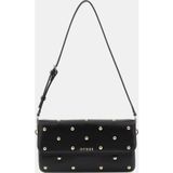 Guess Sadie Kapaklı Omuz Kadın Siyah Omuz Çantası HWVG8118190-BLA