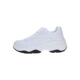 GUESS Scarpe Donna Sneaker Zeppa Hapyy Embossed White DS25GU34 FLPHAPFAL12