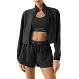 Guess Selene Kadın Aktif Sweatshirt V6GQ11W1791, Siyah, M