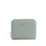Guess Serenova Saffiano Kadın Cüzdan, Yeşil, Fermuarlı, 12x8x2 cm