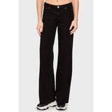 Guess Sexy Palazzo Pamuklu Regular Fit Bol Paça Pantolon Bayan Pantolon W5BA96WFQYBJBLK - Siyah - 25