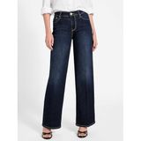 Guess Sexy Pamuk ve Kaşmir Karışımlı Wide Leg Bol Paça Jeans W5BA96D4U54 Bayan KOT PANTOLON W5BA96 D4U54 CADA