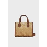 Guess Silvana 4g Logolu Çıkarılabilir Askılı Tote Çanta HWSW8665770 Bayan Çanta HWSW86 65770 Col - Bej
