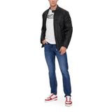 Guess Siyah Erkek Mont M4YL16WFHD0JBLK QUILTED BIKER STR