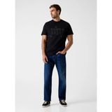 Guess Siyah Erkek Regular Fit Baskılı T-Shirt M6RI04I3Z14-JBLK Siyah T-Shirt