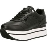 Guess Siyah Kadın Sneaker Dolgu Tabanlı Orta Topuk Ayakkabı FL5HNSPEL12-BLKBL