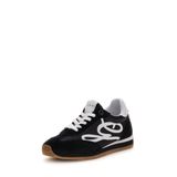 Guess Skroll Kadın Deri Sneaker FLPSKRSUE12, Siyah, 36