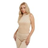 Guess Sl Rn Lise 4G Logolu Slim Fit Yarım Balıkçı Yaka Triko Kazak W3YR26Z37K0 Bayan KAZAK W3YR26 Z37K0 F05O