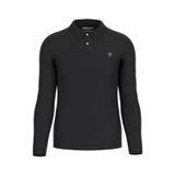 Guess Slim Fit Erkek Polo Yaka Tişört M5BP36J1314 Siyah
