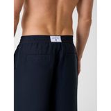 Guess Slub Erkek Keten Karışımlı Loose Fit Şort F6GD01WN202, Lacivert, XXL