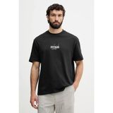 Guess Smal Erkek Oversize Fit T-Shirt - Siyah