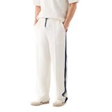 Guess Spiros Erkek Aktif Giyim Jogger Fit Eşofman Altı, Beyaz, M Beden
