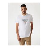 Guess Ss Cn Guess Triangle Erkek Regular Fit T-Shirt