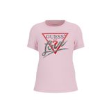 Guess Ss Cn Triangle Kadın Regular Fit T-shirt