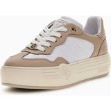 Guess Swole Monogram Logo Detaylı Sneaker - Beyaz
