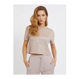 Guess T-shırts Kadın Kahverengi T-shirt V2yı06k8hm0-g4q9