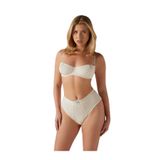 Guess Tessa Kadın Modal Karışımlı Brazilian Külot, Beyaz, 38 Beden