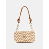 Guess Tessi Kapaklı Kadın Kahverengi Omuz Çantası Hwwg7691190-Cgm