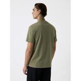 Guess Tiberio Erkek Aktif Oversize Fit T-Shirt Z6GI13K2875, Haki, S