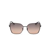 GUESS Üniseks GU00192 Güneş Gözlüğü, Parlak Siyah, 59