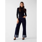 Guess Uzun Kollu Dik Yaka Lucy Taş Işlemeli Triko Kadın Siyah Triko W6RR45Z4842-JBLK - XS