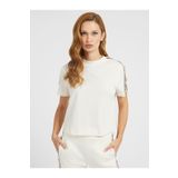 Guess V3RI08I3Z14 G6K5 Ekru Kadın T-shirt