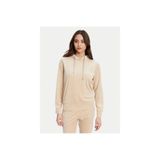GUESS V4Rq25K0232 Couture Hoodıe Kadın Sweatshirt,Bej S
