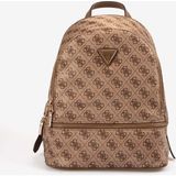 Guess Vegan Adrian Logolu Ayarlanabilir Askılı Kadın Sırt Çantası TWNB2168030 - Bej