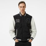 Guess Versity Bomber Poly Twill 215 Erkek Siyah Ceket - F017-Siyah