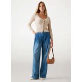 Guess Vn Julia Yün Karışımlı Slim Fit V Yaka Fitilli Hırka W5BR16Z3OW2 Bayan HIRKA W5BR16 Z3OW2 H142