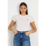 Guess W2YI45J1314 G011 Beyaz Kadın T-shirt