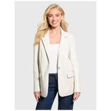 Guess W4YN50WF8P0 Lıa Pu Ceket Kadın Ceket - Bej - Comfort Fit