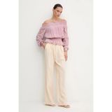 GUESS Wide Leg Kadın Eşofman Pantolon, Çok Renkli, 28 Beden