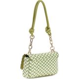 Guess Yeşil Kadın Omuz Çantası HWWG7691190 - Yeşil - Bej