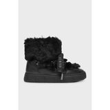 Guess Yumuşak Tüy Detaylı Kalın Tabanlı Bot FLFUEKFUR10 Bayan Bot Flfuek FUR10 Black - Siyah