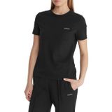 Guess Yuvarlak Yaka Düz T-Shirt, M, 5003340678, Siyah, Kadın