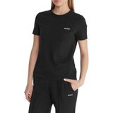 Guess Yuvarlak Yaka Düz T-Shirt, S, 5003340678, Siyah, Kadın
